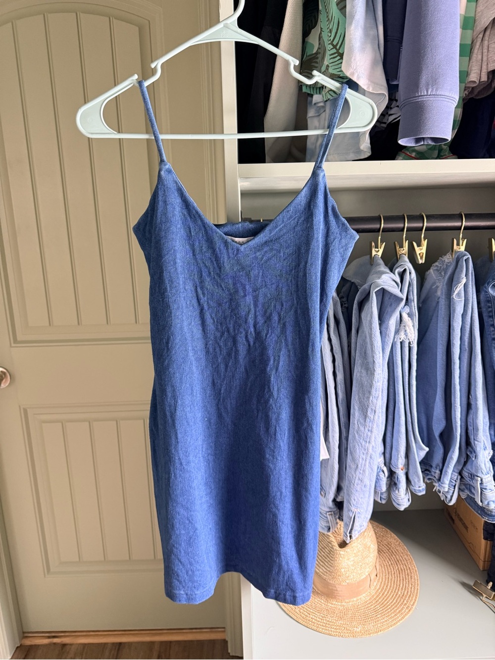 Susana Monaco Stretch Denim Mini Dress